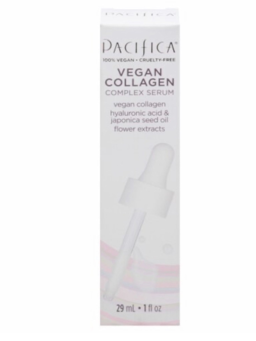 Pacifica | Vegan Collagen Complex Serum Hyaluronic Acid & Japonica Seed Oil NWT